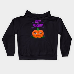 Happy Halloween Pumpkin Kids Hoodie